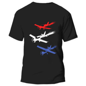 sling aircraft formation tshirt